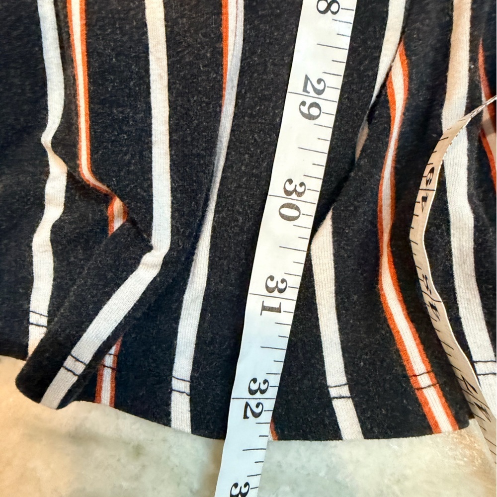Torrid Striped Dress Size 3 Black Sleeveless Tie Front Plus Size - Picture 10 of 11